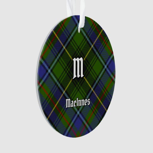 Clan MacInnes Tartan Ornament (voorkant)