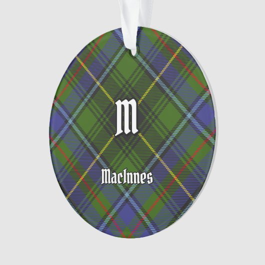 Clan MacInnes Tartan Ornament (voorkant)
