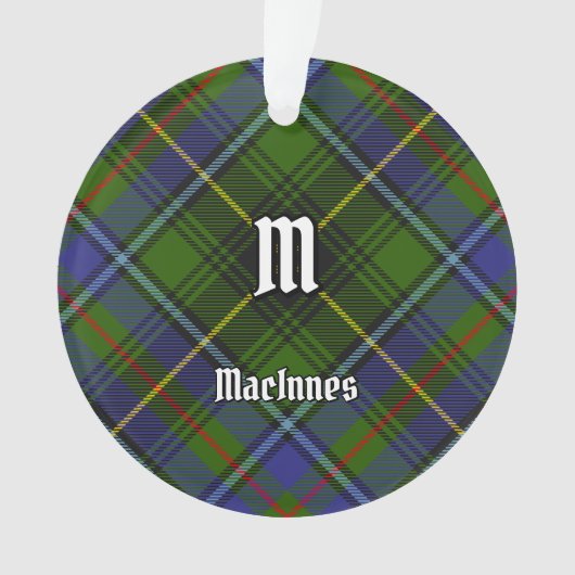Clan MacInnes Tartan Ornament (voorkant)