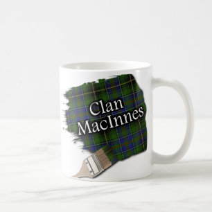 Clan MacInnes Tartan Paint Brush Cup Mok