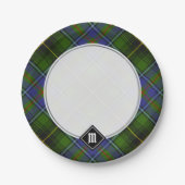 Clan MacInnes Tartan Papieren Bordje (Voorkant)