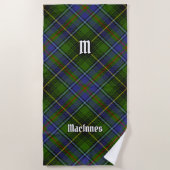 Clan MacInnes Tartan Strandlaken (Voorkant)