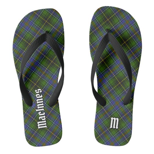Clan MacInnes Tartan Teenslippers (Voetbed)