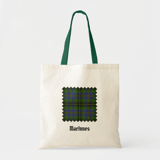 Clan MacInnes Tartan Tote Bag (Voorkant)
