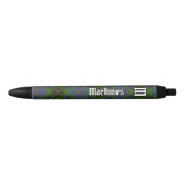 Clan MacInnes Tartan Zwarte Inkt Pen (Voorkant)