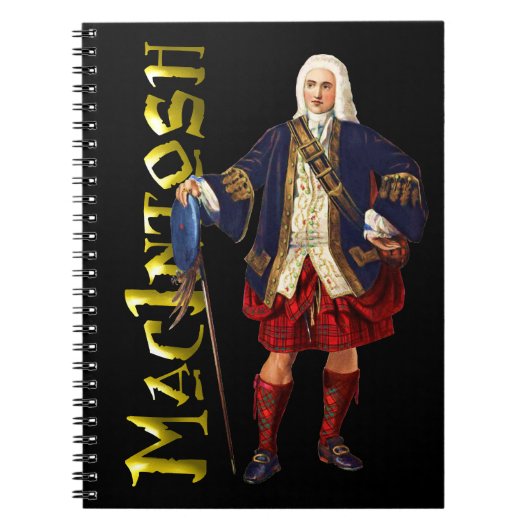 Clan MacIntosh Scottish Highland Dreams Notitieboek (Voorkant)
