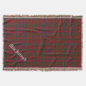Clan MacIntosh Tartan Aangepaste denrow Blanket Deken (Voorkant)