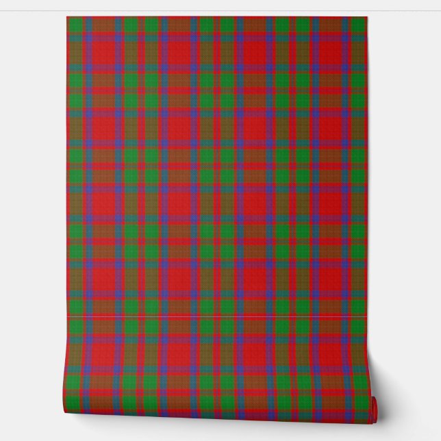 Clan MacIntosh Tartan Behang (Afrollen)
