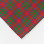 Clan MacIntosh Tartan Fleece Deken (Hoek)