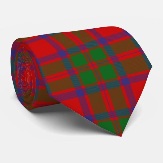 Clan MacIntosh Tartan Stropdas (Opgerold)