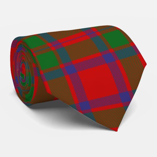 Clan MacIntosh Tartan Stropdas (Opgerold)
