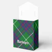 Clan MacIntyre Crest over Hunting Tartan Favor Box Bedankdoosjes (Geopend)