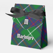 Clan MacIntyre Crest over Hunting Tartan Favor Box Bedankdoosjes (Voorkant Zijde)