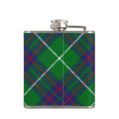 Clan MacIntyre Crest over jagen Tartan Heupfles (Achterkant)