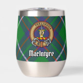 Clan MacIntyre Crest over Tartan (Voorkant)