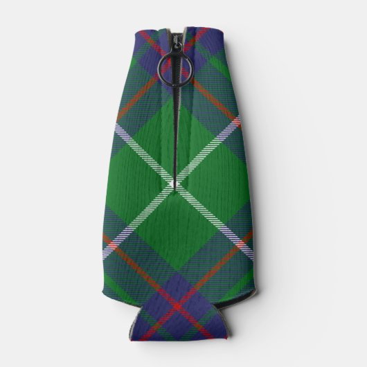 Clan MacIntyre Crest over Tartan Flesjeskoeler (Achterkant)