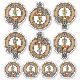 Clan MacIntyre Crest Sticker Set