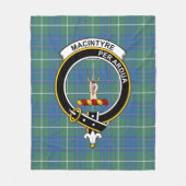 Clan MacIntyre Hunting Ancient Tartan Pset Fleece Deken (Voorkant)