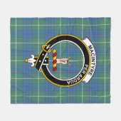 Clan MacIntyre Hunting Ancient Tartan Pset Fleece Deken (Voorkant (Horizontaal))