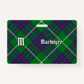 Clan MacIntyre Hunting Tartan Badge (Voorkant)