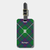 Clan MacIntyre Hunting Tartan Bagagelabel (Voorkant verticaal)