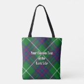 Clan MacIntyre Hunting Tartan Canvas tas (Achterkant)