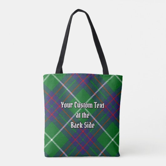 Clan MacIntyre Hunting Tartan Canvas tas (Achterkant)