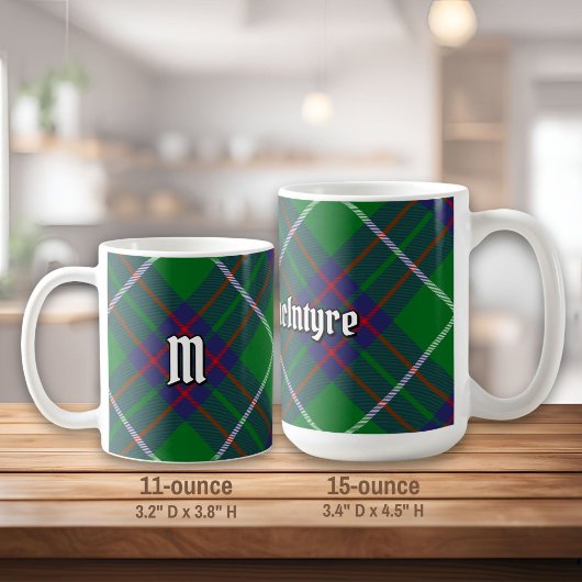 Clan MacIntyre Hunting Tartan Coffee Mok