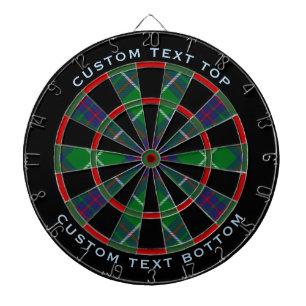 Clan MacIntyre Hunting Tartan Dart Board Dartbord