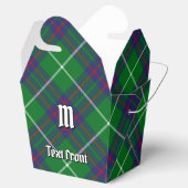Clan MacIntyre Hunting Tartan Favor Box Bedankdoosjes (Geopend)