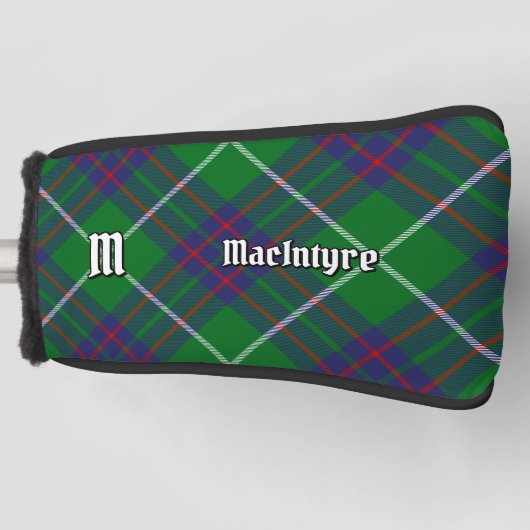 Clan MacIntyre Hunting Tartan Golf Head Hoesje Golfheadcover (Voorkant)