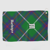 Clan MacIntyre Hunting Tartan Golf Towel Golfhanddoek (Horizontaal)