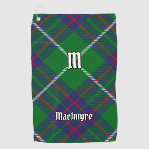 Clan MacIntyre Hunting Tartan Golf Towel Golfhanddoek