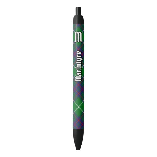 Clan MacIntyre Hunting Tartan Ink Pen (Voorkant Verticaal)