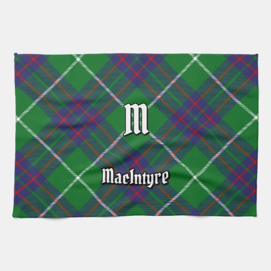 Clan MacIntyre Hunting Tartan Kitchen Towel Theedoek (Horizontaal)