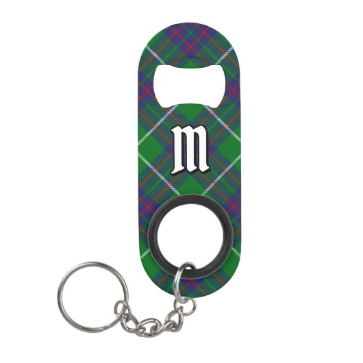 Clan MacIntyre Hunting Tartan Mini Flessenopener (Voorkant)