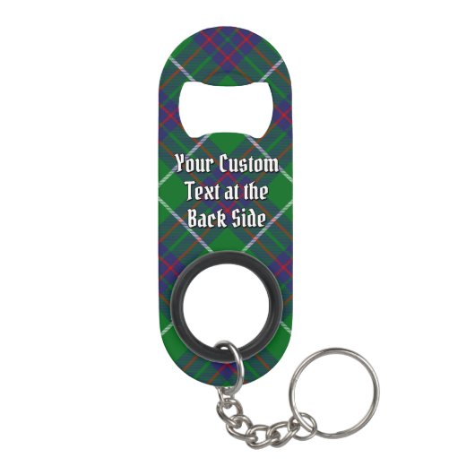 Clan MacIntyre Hunting Tartan Mini Flessenopener (Achterkant)