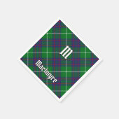 Clan MacIntyre Hunting Tartan Napkins Servet (Hoek)