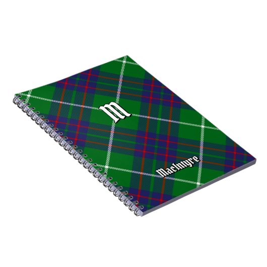Clan MacIntyre Hunting Tartan Notitieboek (Rechterzijde)