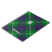 Clan MacIntyre Hunting Tartan Notitieboek (Linkerzijde)