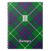 Clan MacIntyre Hunting Tartan Notitieboek (Voorkant)