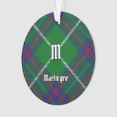 Clan MacIntyre Hunting Tartan Ornament (voorkant)
