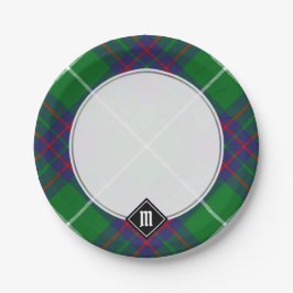 Clan MacIntyre Hunting Tartan Paper-Borden Papieren Bordje