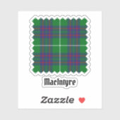 Clan MacIntyre Hunting Tartan Sticker (Vel)