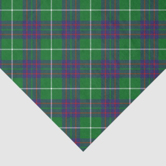 Clan MacIntyre Hunting Tartan Tissue Paper Tissuepapier (Detail)