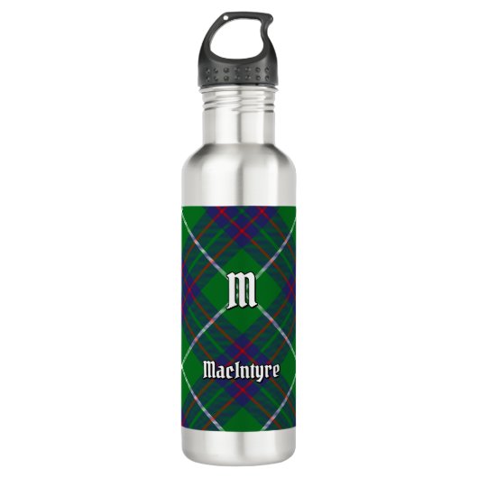 Clan MacIntyre Hunting Tartan Waterfles (Voorkant)