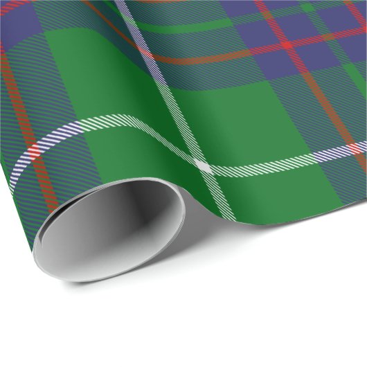 Clan MacIntyre Hunting Tartan Wrapping Paper Cadeaupapier (Rol Hoek)