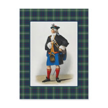 Clan MacIntyre  Illustratie Tartan Lijst