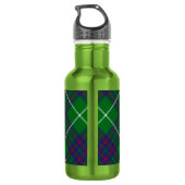 Clan MacIntyre Jacht-Tartan Waterfles (Achterkant)