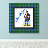Clan MacIntyre Scottish Dream Canvas Afdruk (Insitu (Houten vloer))